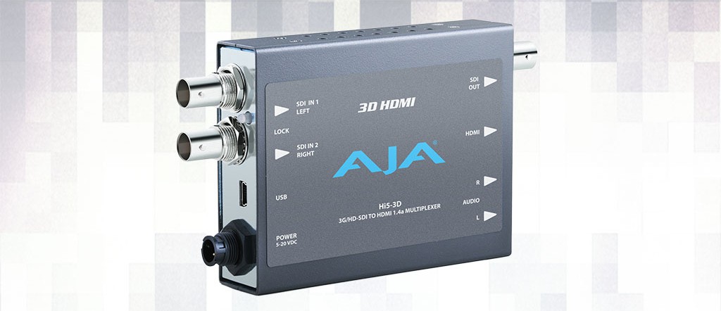 Alquiler Convertidor HDMI AJA Hi5-3D