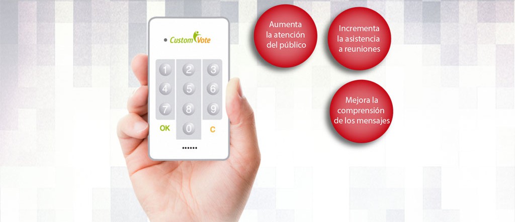 Alquiler Sistema de votación interactiva para eventos