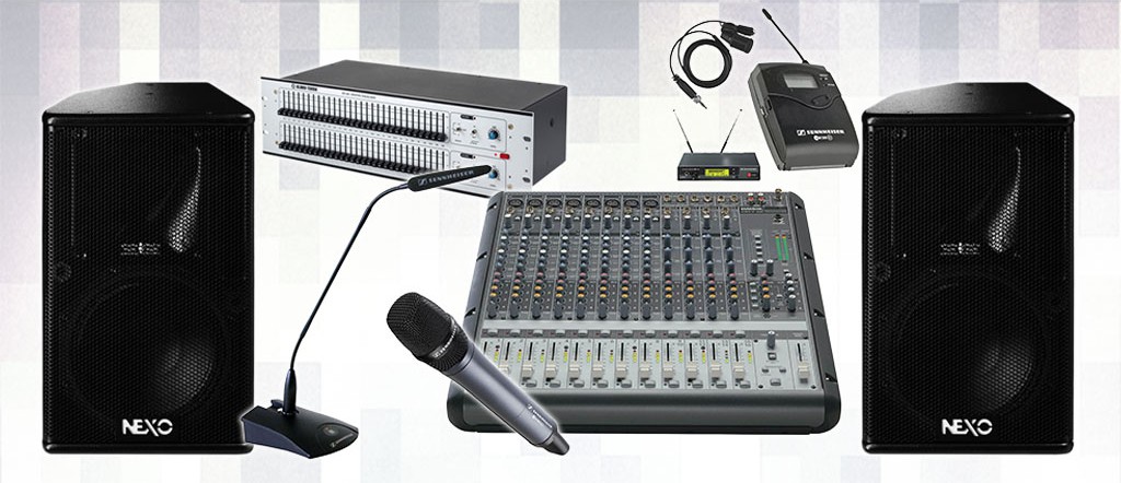 Alquiler equipos de sonido y megafonía