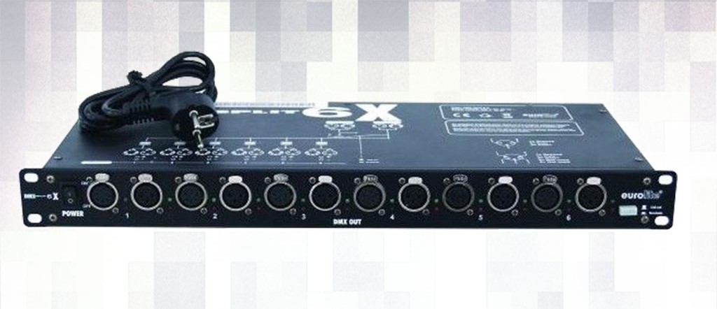 Alquiler Eurolite 6 canales DMX Splitter