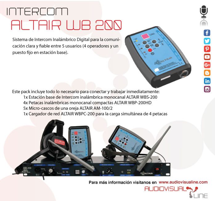 Intercom ALTAIR WB-200