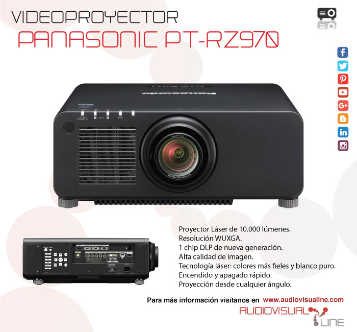 Panasonic PT-RZ970 Beamer