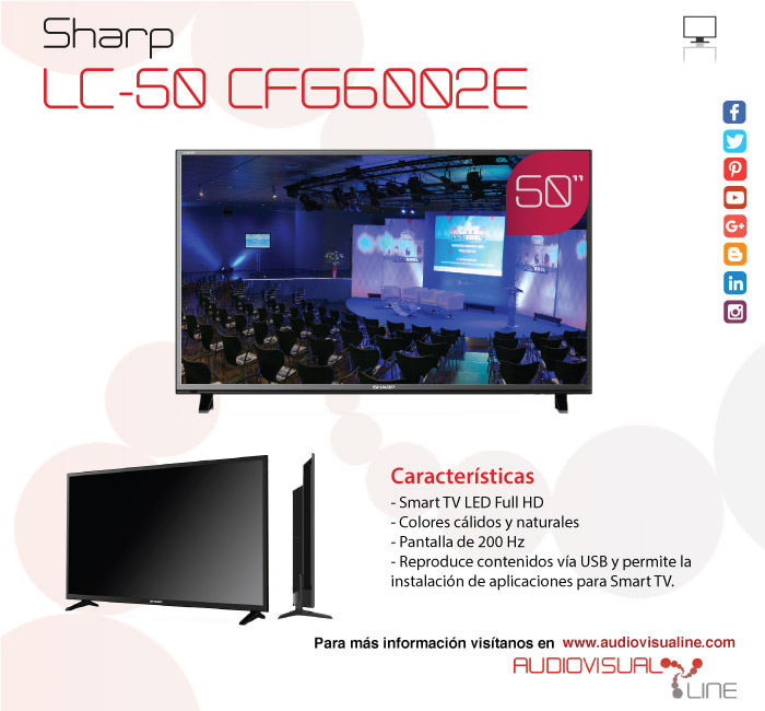 Sharp 50-inch Screen