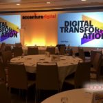 Evento de Accenture realizado por Audiovisual Line