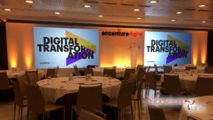 Evento de Accenture realizado por Audiovisual Line