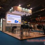 Pantalla LED de 5x3 en altura para stand de Programación Integral