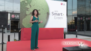 Montaje audiovisual para el evento de LG