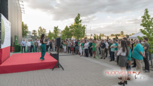 Montaje audiovisual para el evento de LG