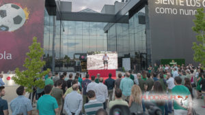 Montaje audiovisual para el evento de LG