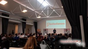 Montaje audiovisual del evento de Ciudadanos