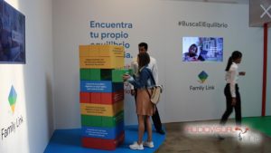 Montaje audiovisual para el evento de Google en La Grada