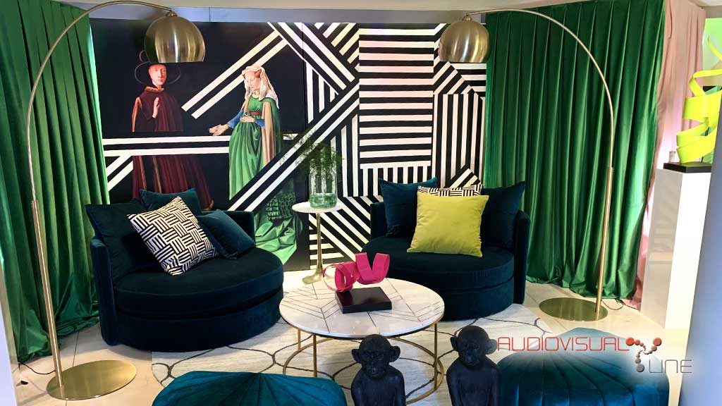 Montaje de iluminación y sonido para la V entrega de Premios de la Revista Interiores